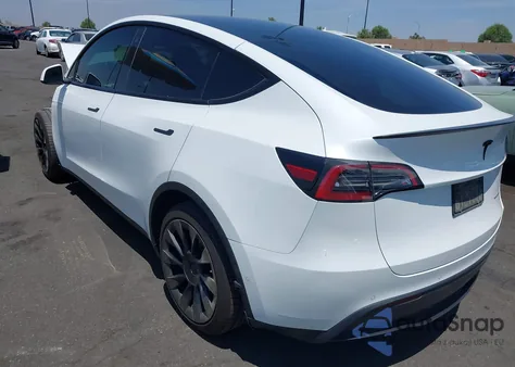 2021 Tesla Model Y Long Range Dual Motor All-Wheel Drive from USA, damaged, VIN 5YJYGDEE9MF269633